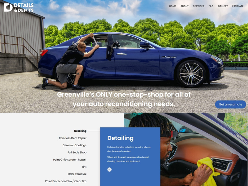 Details & Dents Desktop
