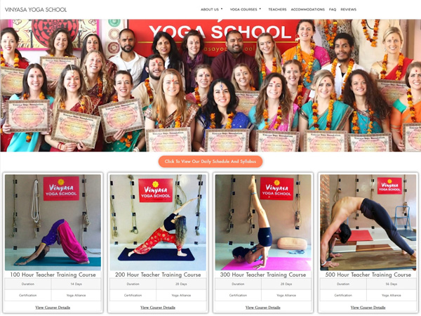 Vinyasa Yoga Training Desktop